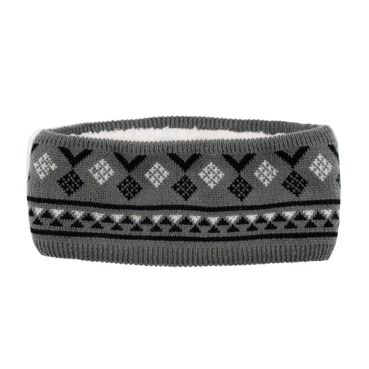 Headband | Geometric Grey