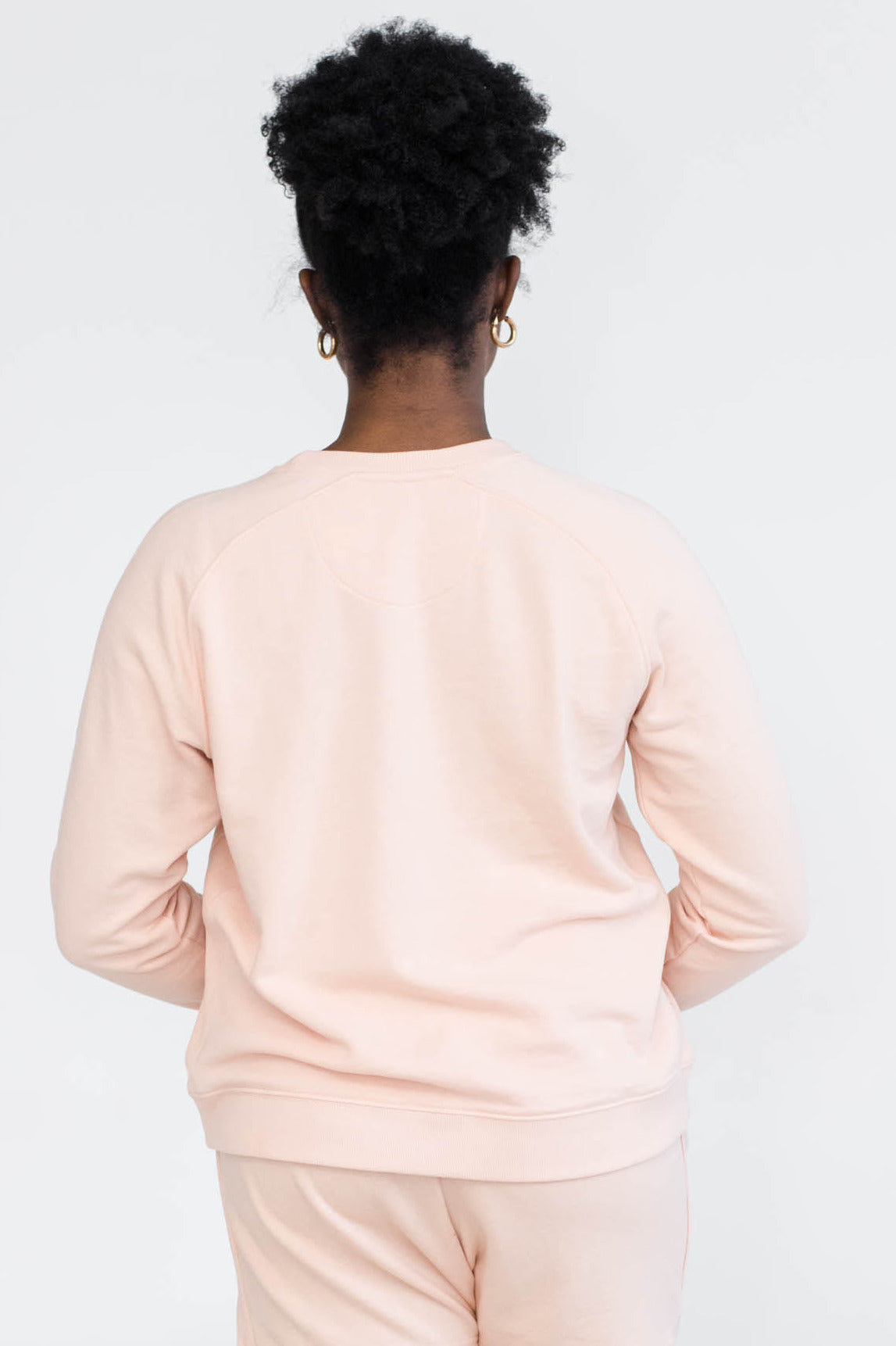 Mila Crew Neck Sweatshirt | Sunshine | Apricot